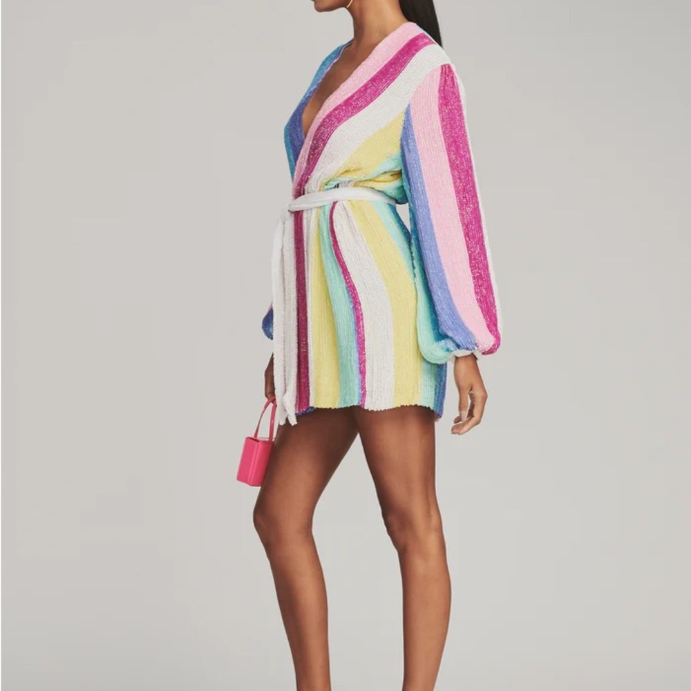 Retrofête Gabrielle Sequin Robe - Picture 2 of 4